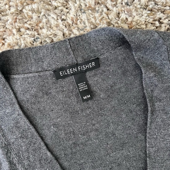 Eileen Fisher Super Soft Belted Duster Cardigan - Picture 6 of 6